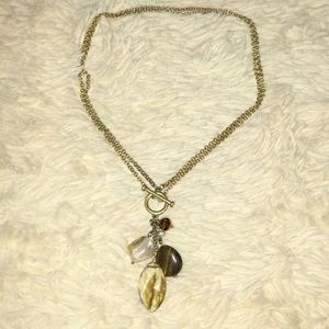 Lia Sophia Natural Charm Necklace